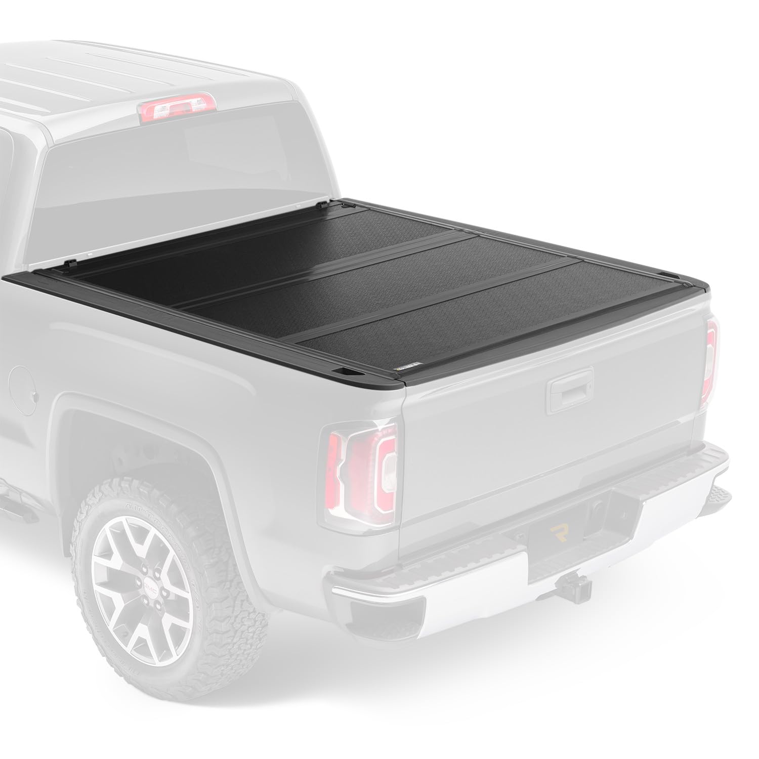 BAK BAKFlip FiberMax Hard Folding Truck Bed Tonneau Cover | 1126133 | Fits 2020 - 2026 6' 10" Chevy/GMC Silverado/Sierra 2500/3500 Bed (82.2")