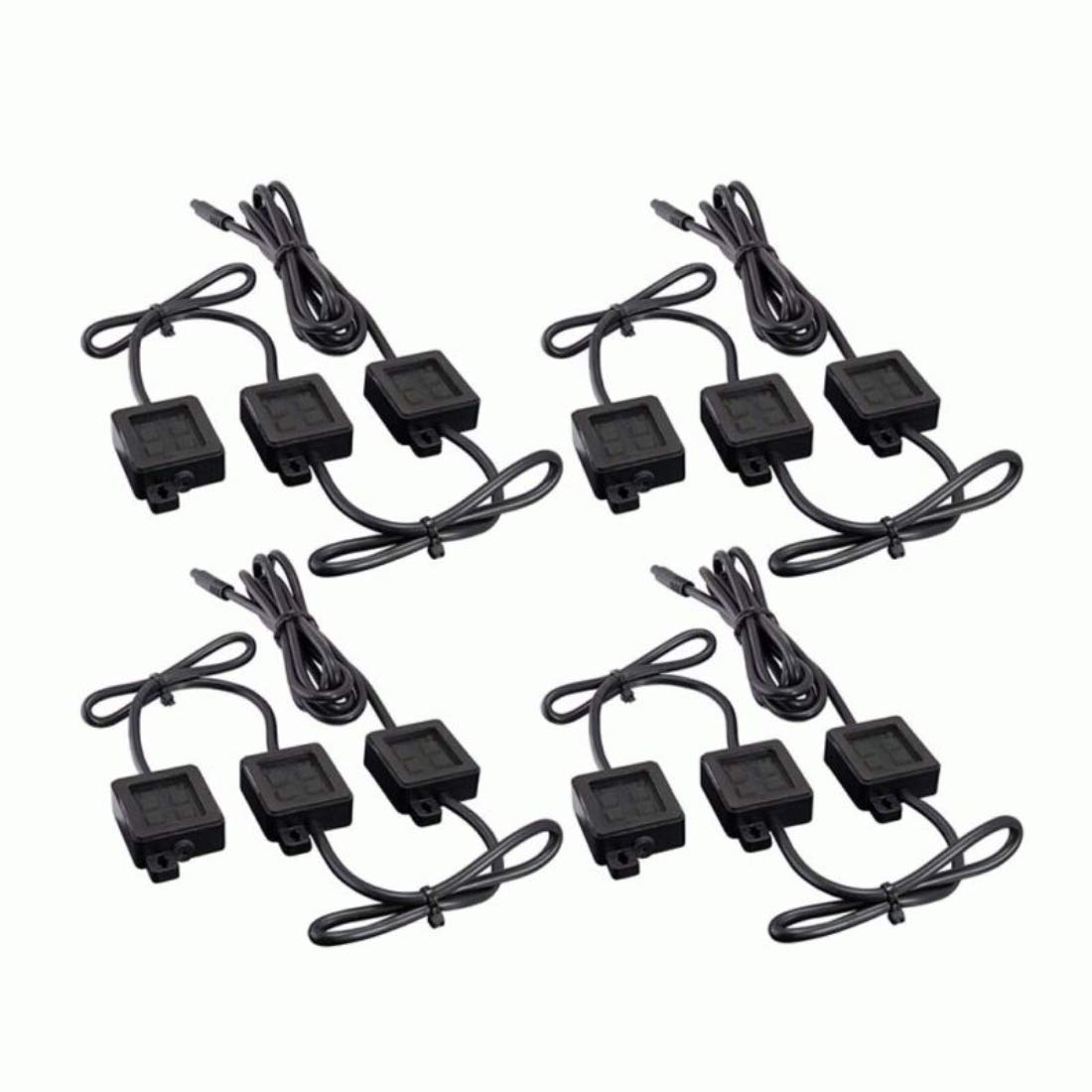 4-Pod Metra Rgb Led Rock Light Kit