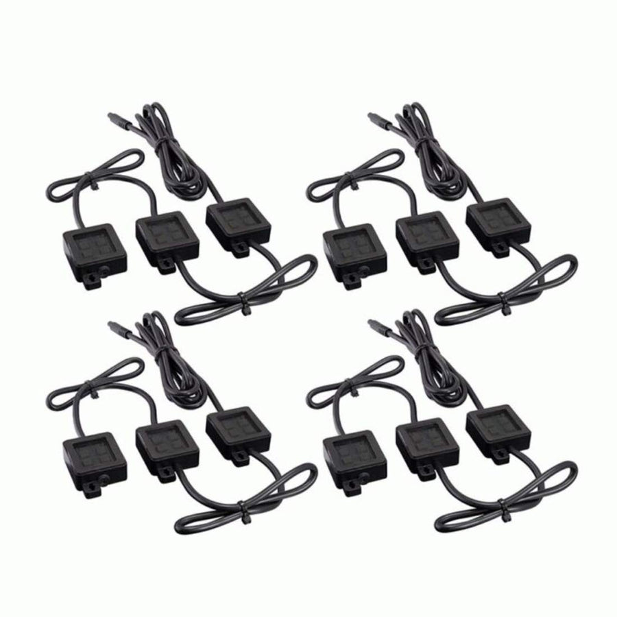 4-Pod Metra Rgb Led Rock Light Kit