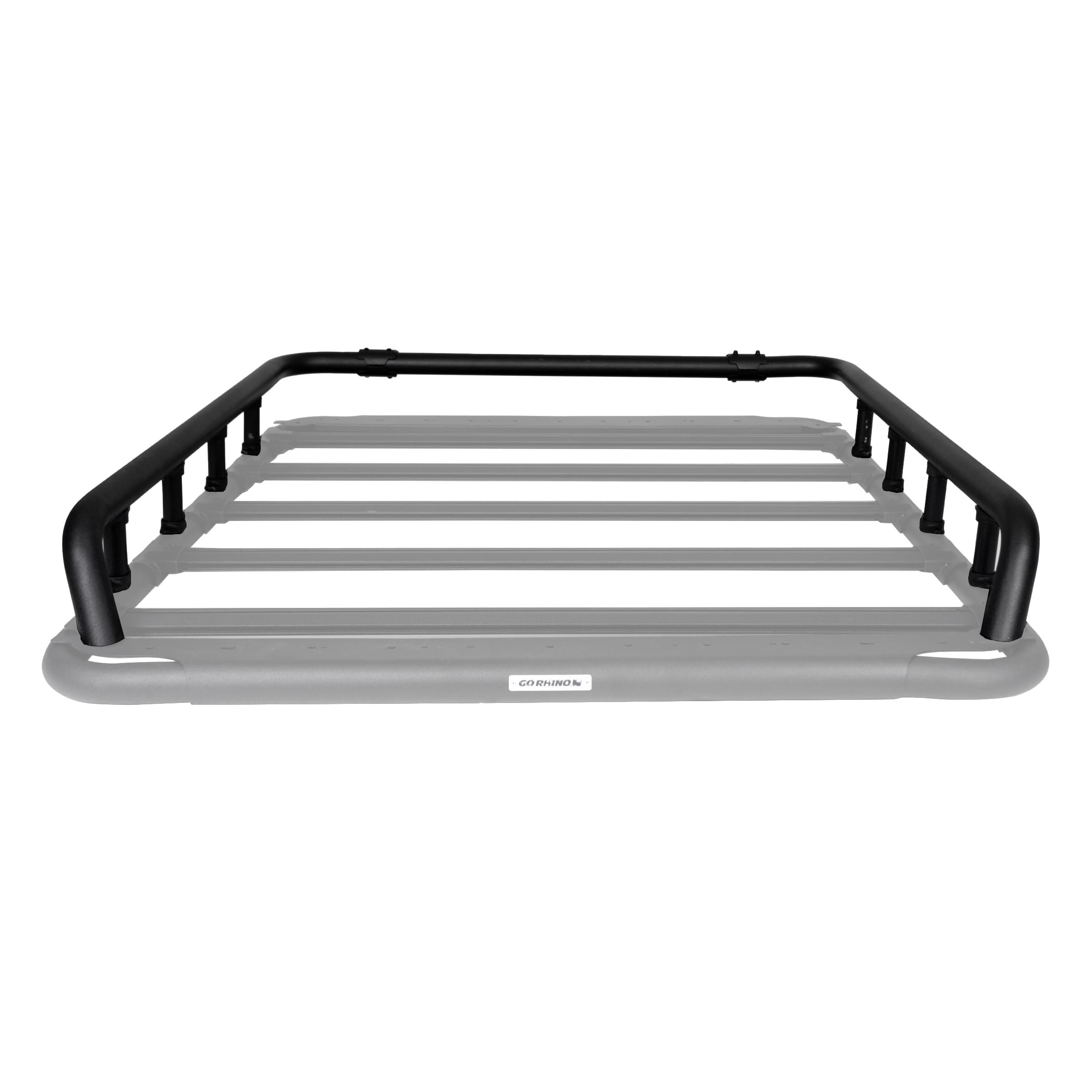 Go Rhino Tri-Rail Kit SRM500 | Aluminum, Textured Black | 5935052T | Fits Go Rhino 55" SRM500 Roof Racks