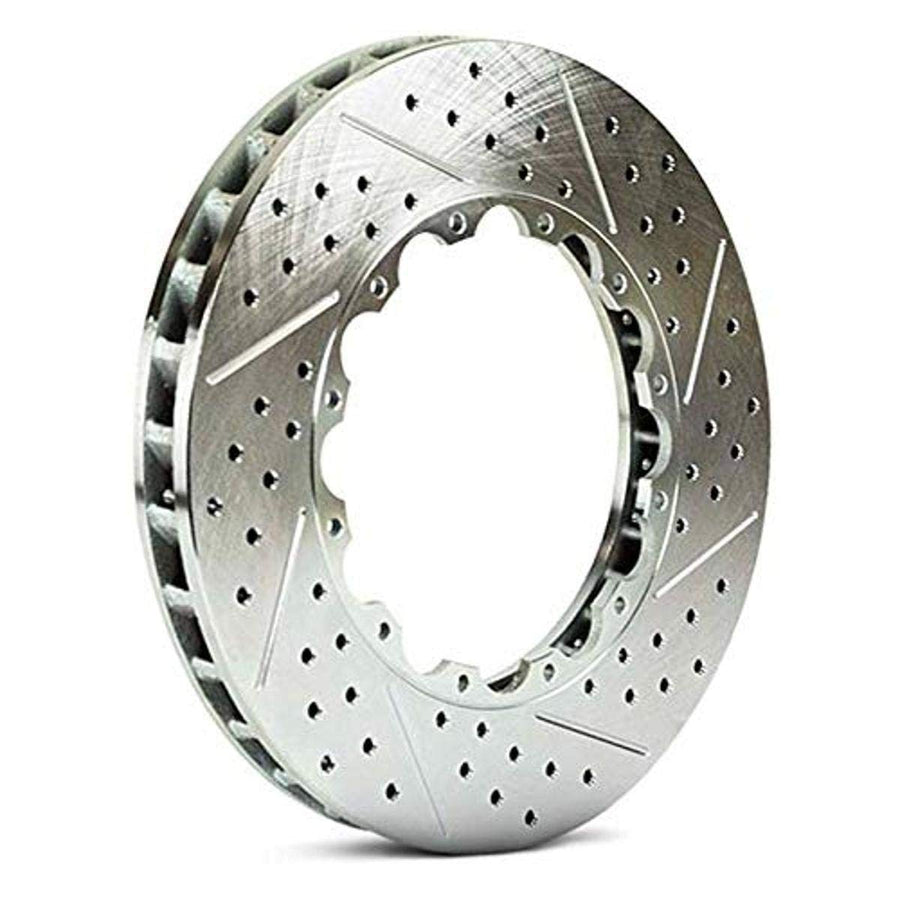 Baer 6920354-BKCZ Brakes 11" Replacement Rotor Ring Slot (Only Passenger Side No Hardware), 1 Pack