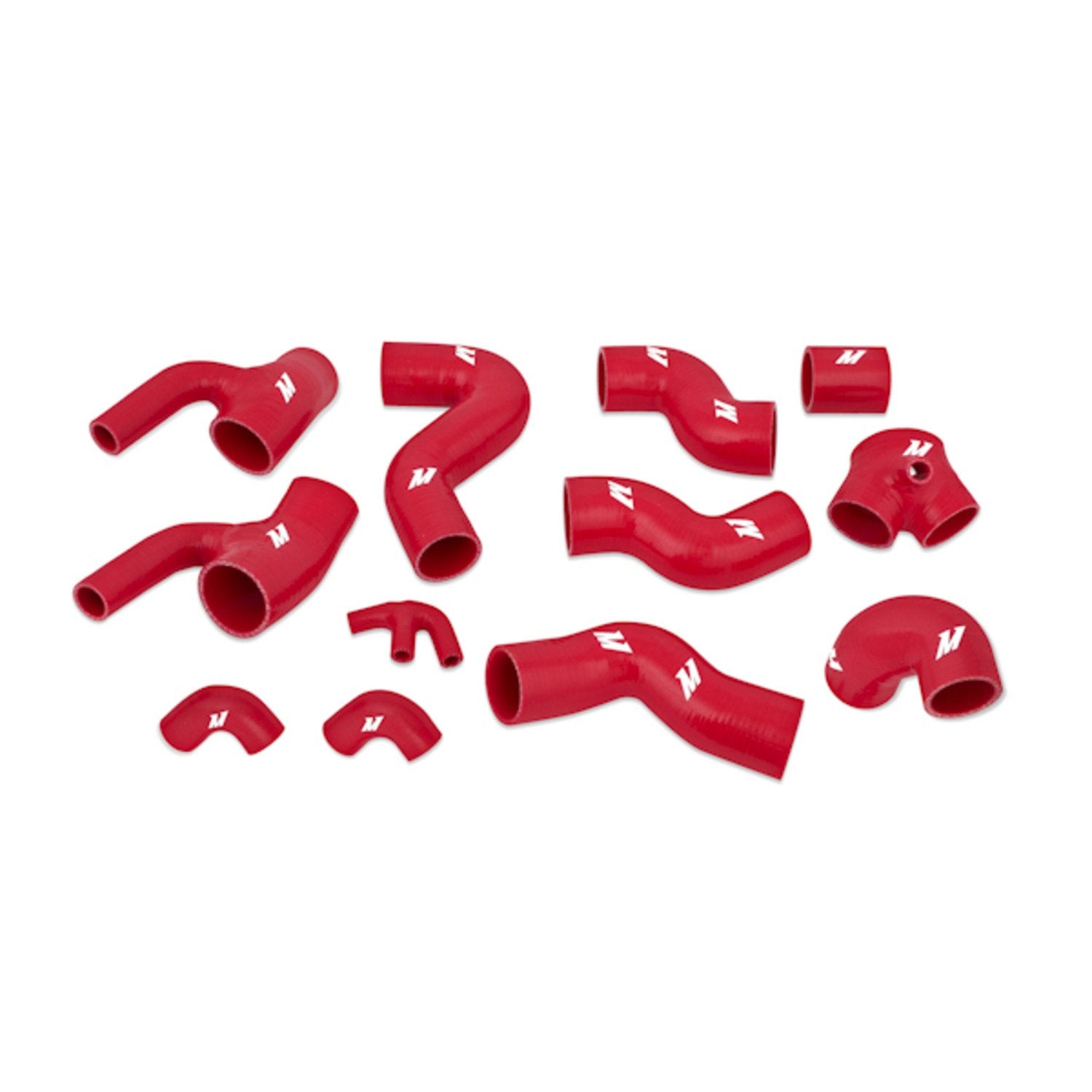 Mishimoto Silicone Turbo Hose Kit MMHOSE-S4-97TRD Fits Audi S4 1997-2002 Red