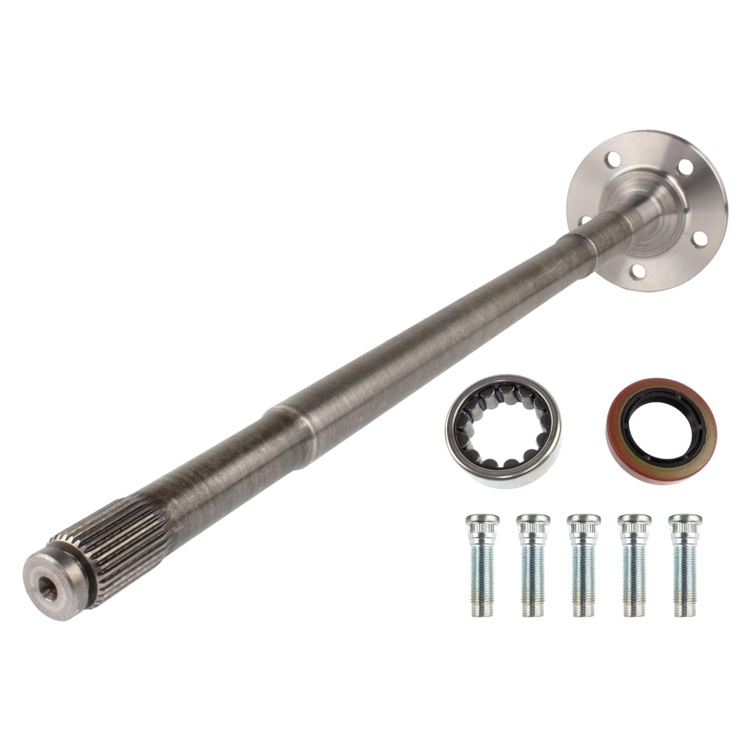 Axle Shaft Assembly ExCel Drive For Chrysler 8.25" Rear (10 Bolt) with 27 Spline, Axle Length 29.75"; 5 X 4.5 Lug Pattern Includes Bearing, Seal And Studs Fits Jeep Cherokee 1997-2001