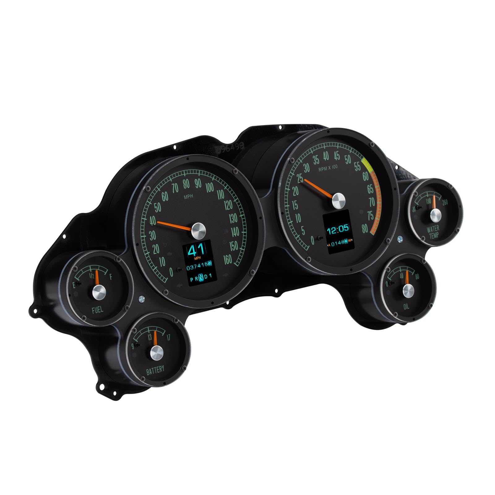 Dakota Digital Retrotech RTX-65C-VET-X Gauge Instrument System Compatible with 1965-67 Chevy Corvette