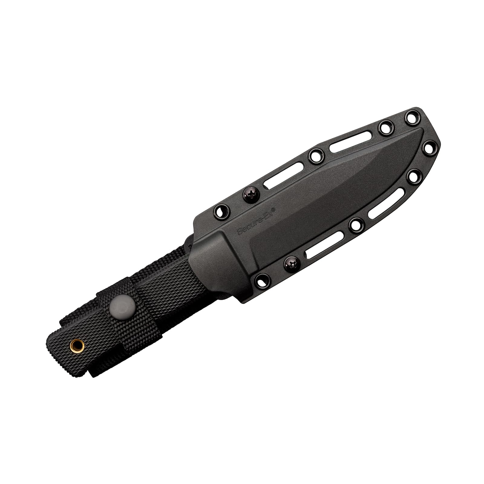 SRK COLD STEEL Compact 5" SK-5 Clip Point Razor-Sharp Blade 4.5" Durable Kray-Ex Handle Tactical Fixed Blade Knife w/Secure-Ex Sheath