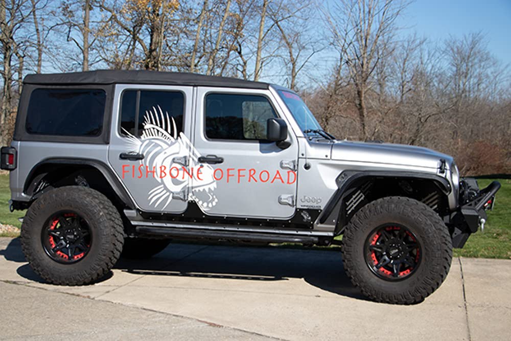 Fishbone Armor Panels Offroad FB23180 for 18-v Wrangler JL 4DR