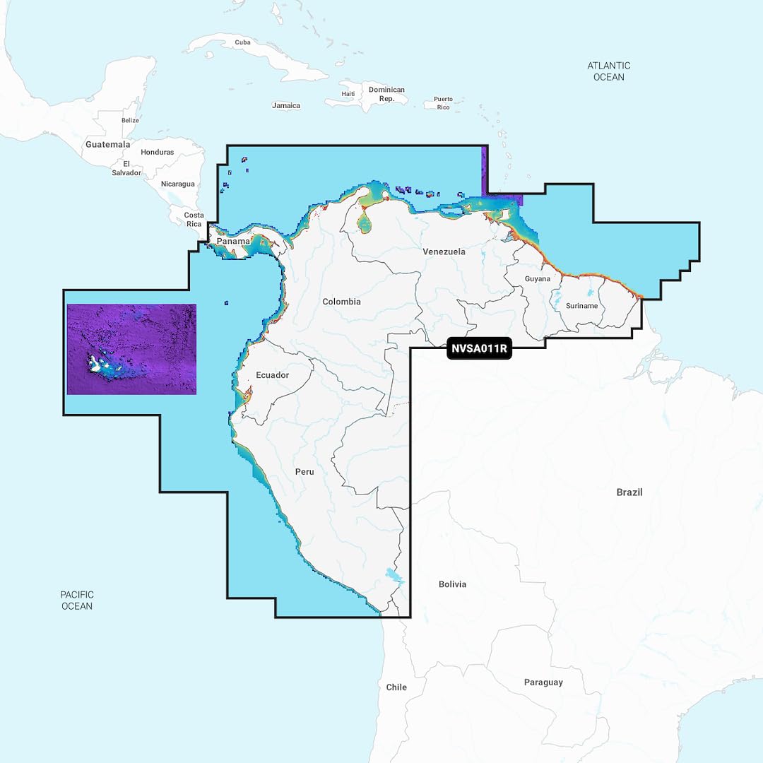 Garmin Vision+ Navionics NVSA011R South America (North) [010-C1452-00]