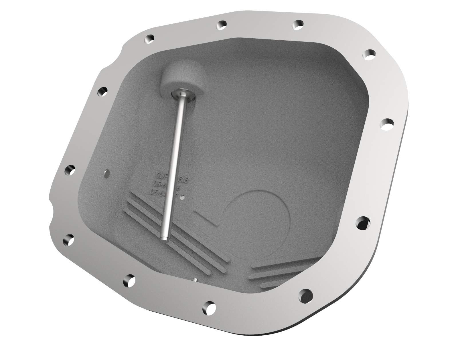 aFe Power Pro Series 46-71181B Differential Cover Black w/Machined Fins & Gear Oil (Super 8.8 axle)