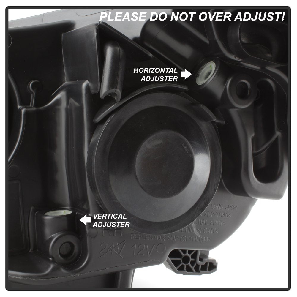 OEM Style Xtune Headlights (HD-JH-FFOC12-AM-BK)