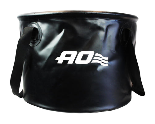 All-Purpose AO Coolers Collapsible Bucket - Black (AOMPVCBB)