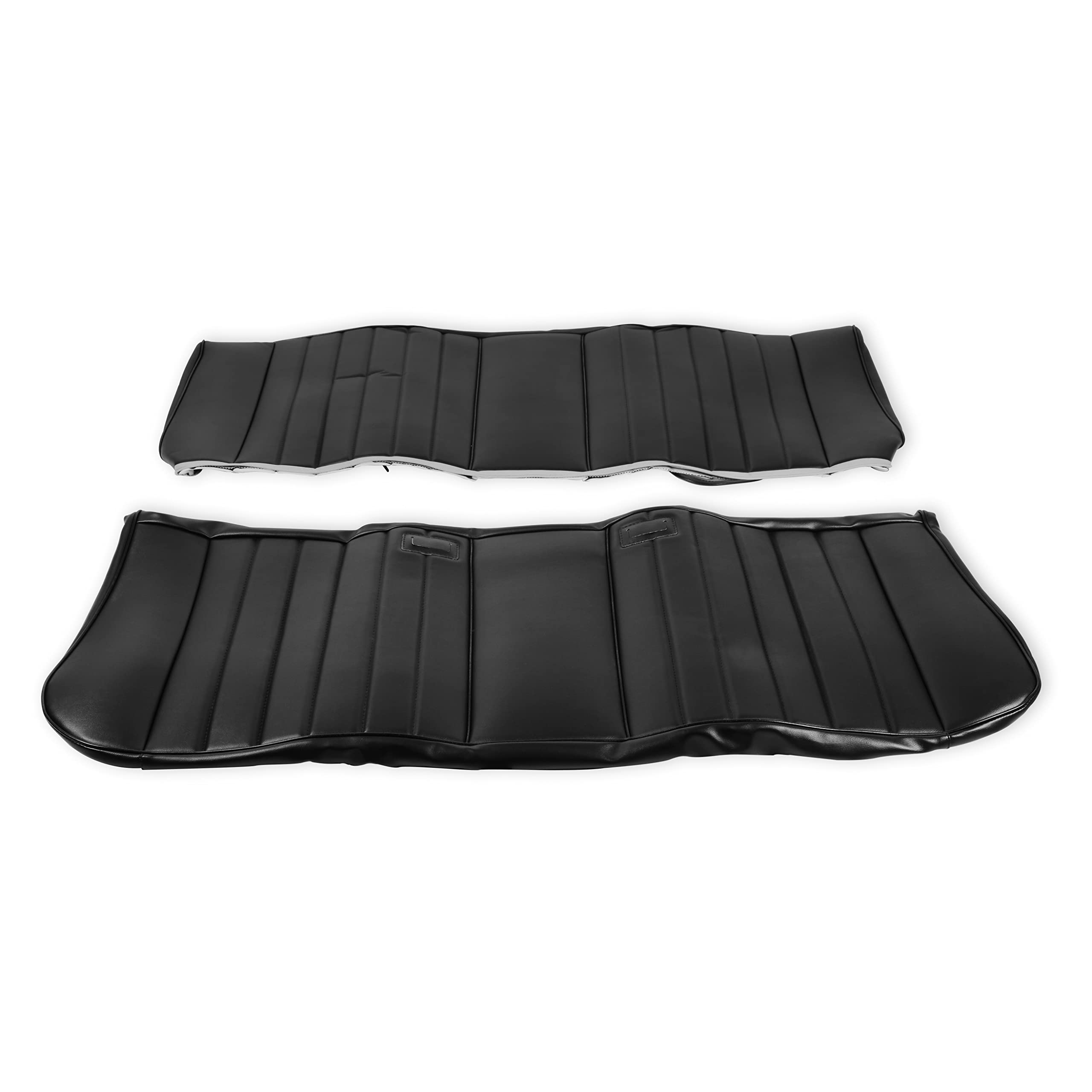 Brothers Trucks 05-305 C/K Seat Upholstery Kit - Standard Pleat Vinyl - Black