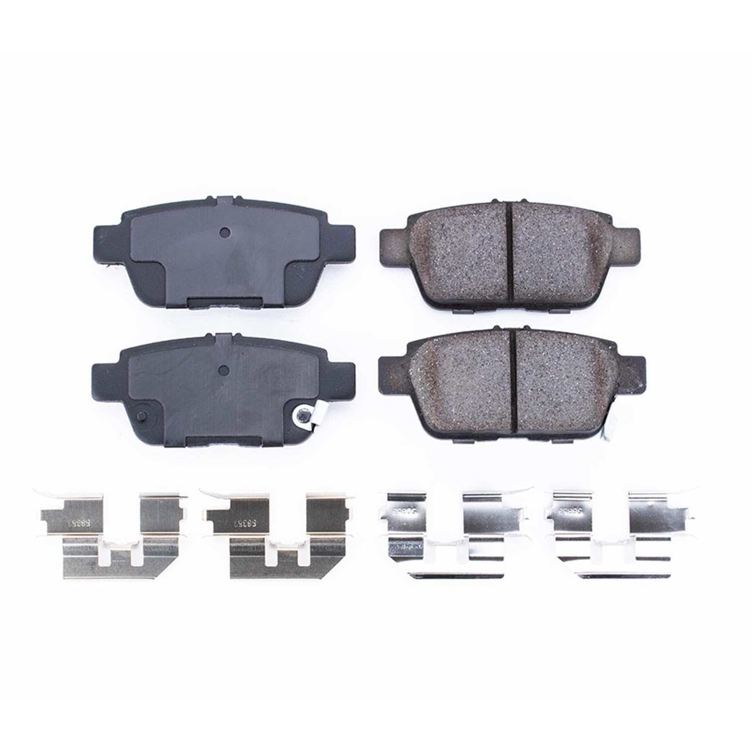 Power Stop Brake Kit Rear For Acura TL 2009-14 | Honda Ridgeline 2006-14 - Ceramic Brake Pads With Installation Hardware, 17-1103