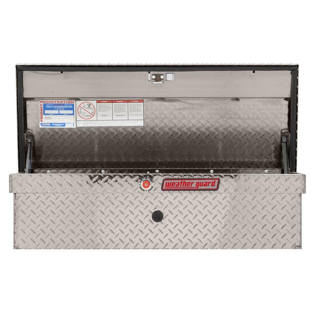 Low Profile Model 180-0-03 41in Lo-Side Box, Aluminum, Clear, 3.8 cu ft