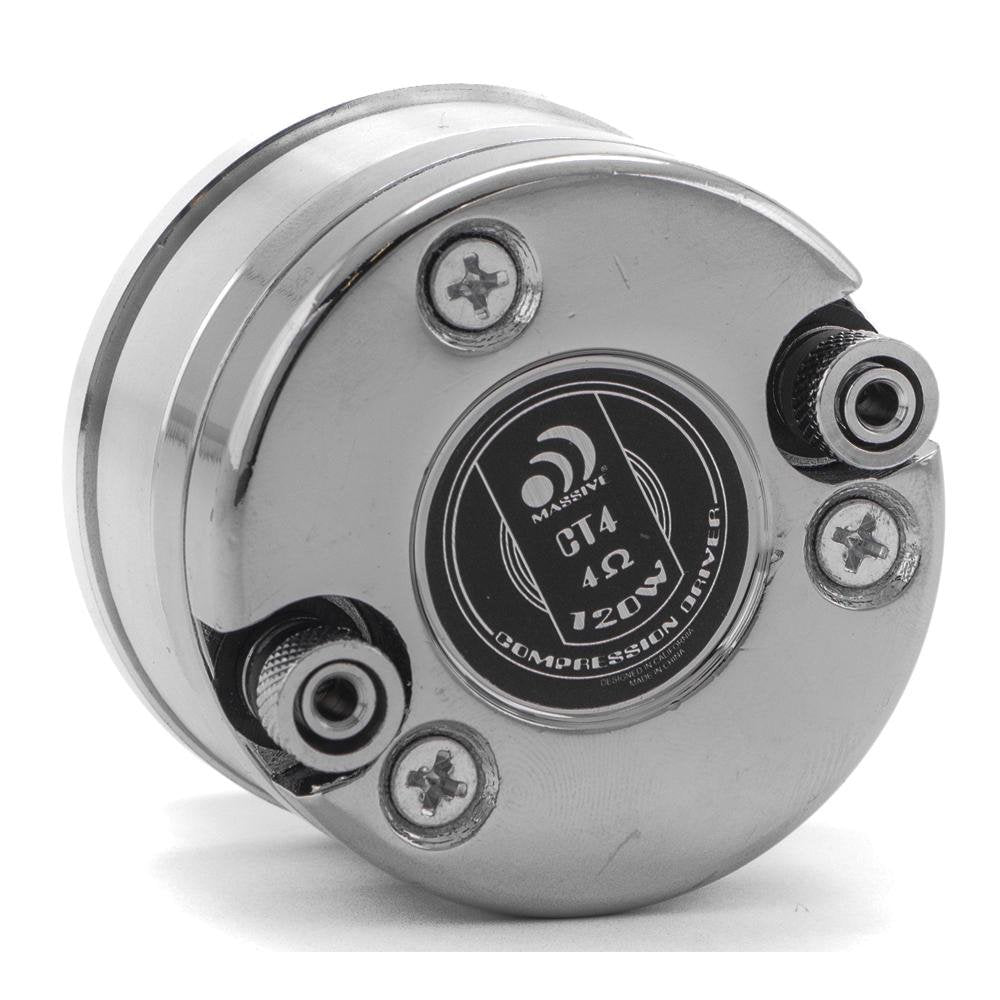 CT4 Massive Audio 1" 30W RMS 4-Ohm Neodymium Power Bullet Titanium Tweeter