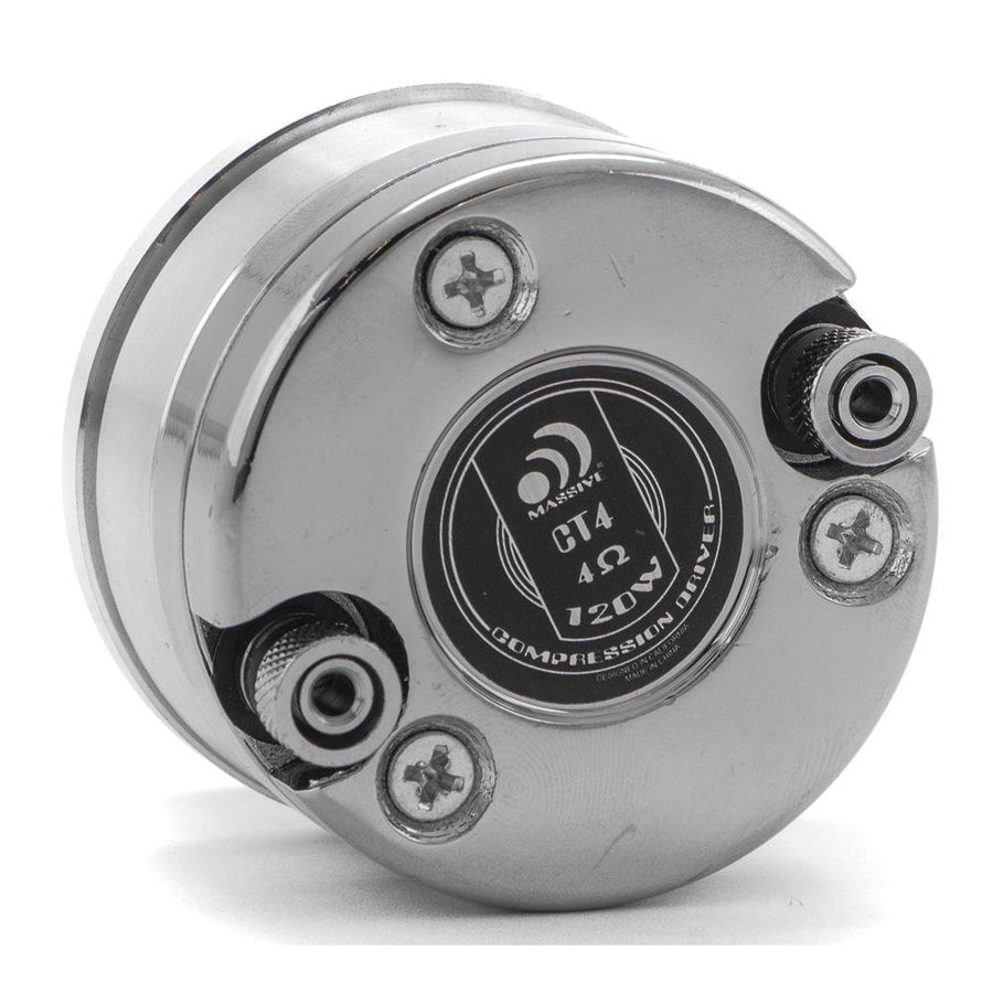CT4 Massive Audio 1" 30W RMS 4-Ohm Neodymium Power Bullet Titanium Tweeter