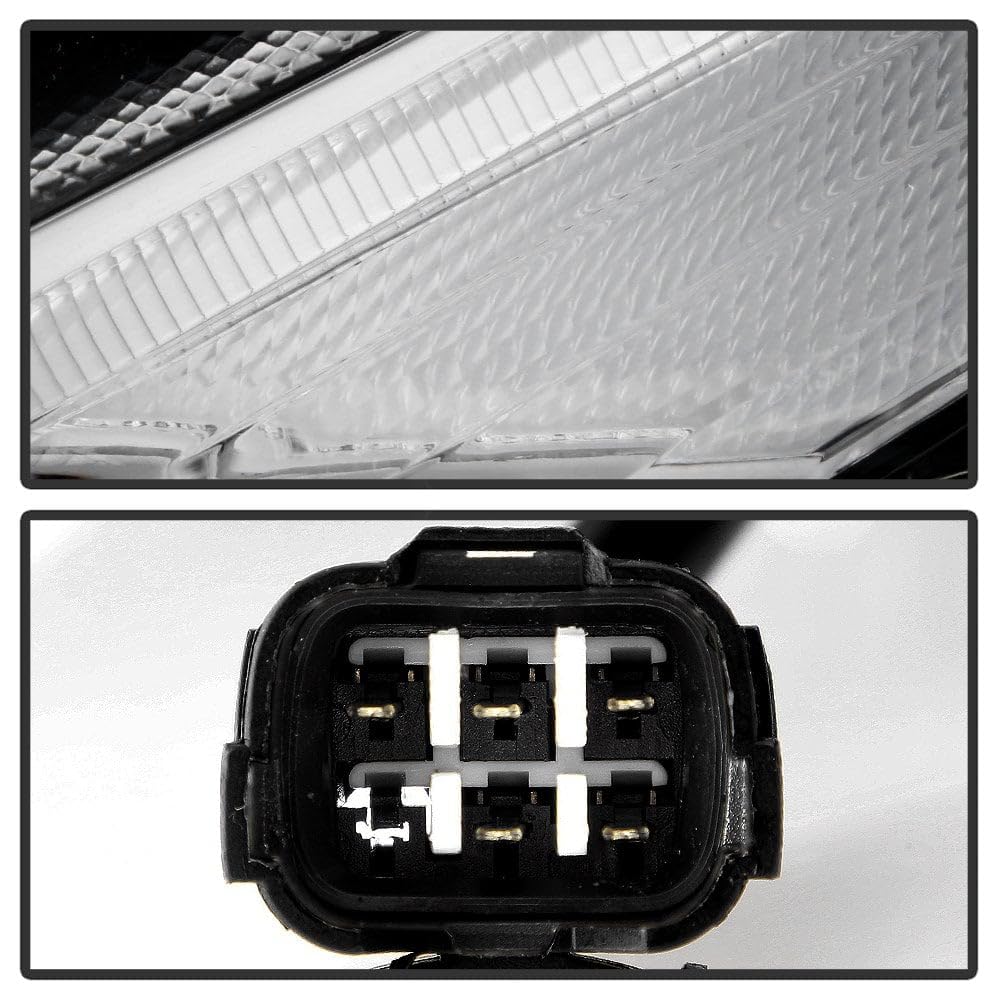 Nissan Rogue 21-23 Spyder (xTune) Upper Halogen Signal/LED DRL Headlight - OE Left