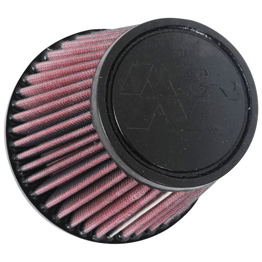 K&N Air Filter: Universal Clamp-On, High Performance, Premium, Washable, Replacement Filter: Flange Diameter: 3.125 In, Filter Height: 4.375 In, Flange Length: 0.938 In, Shape: Round Tapered, RF-9160
