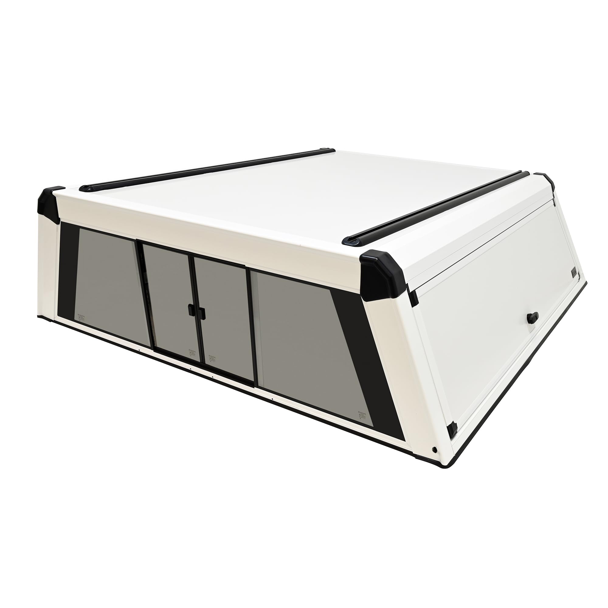 EXP Truck Cap Westin 16-14060S with Sliding Front Glass fits 2015-2026 F-150 5'.5" Bed Gloss White