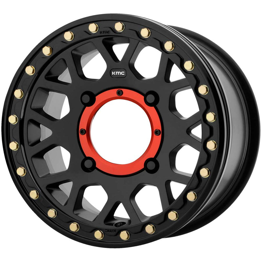KMC KS235 14X7 4X156 S-BLK 38MM - 47044738