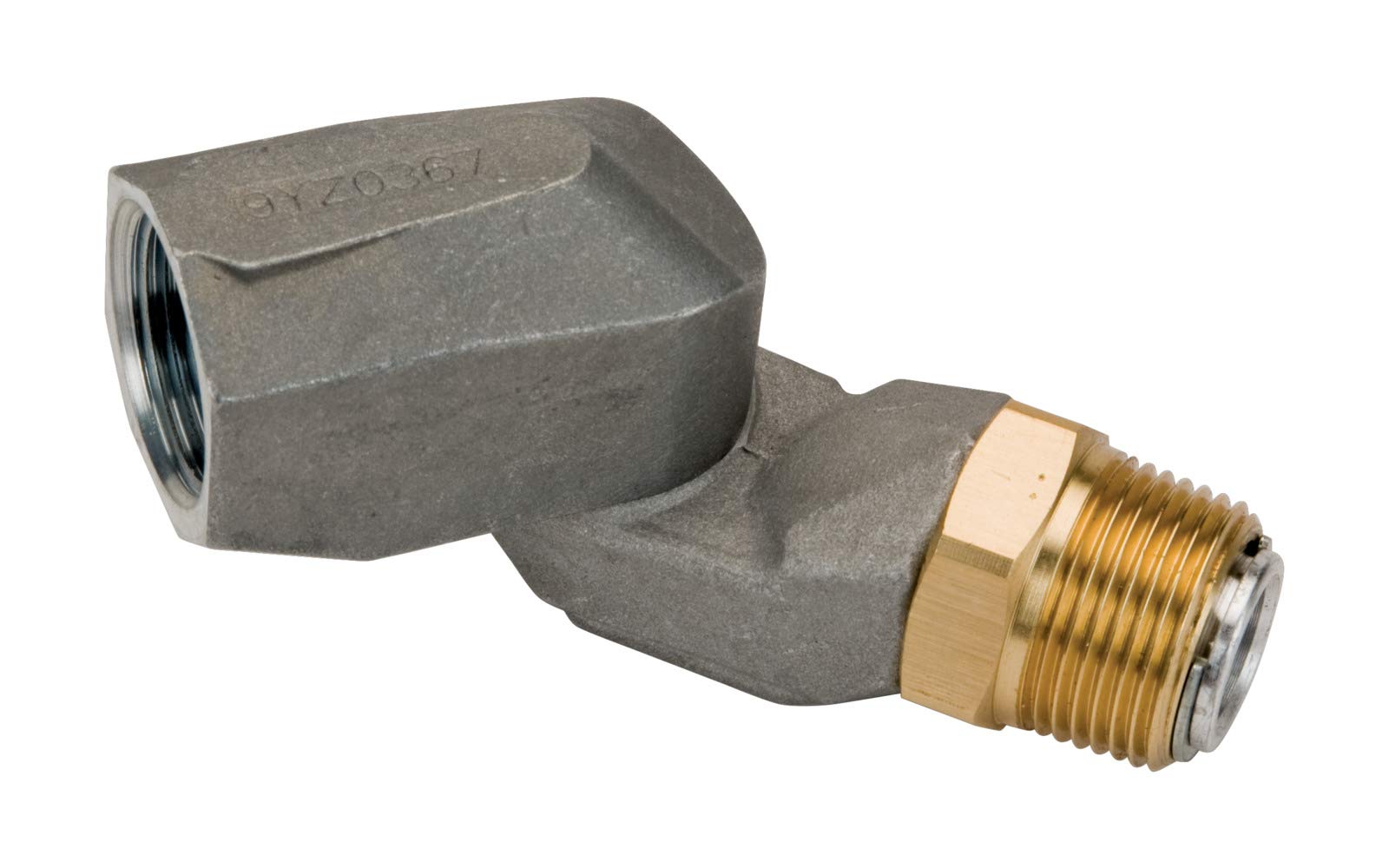 GPI Fuel Hose Multi-Plane Swivel, NPT, ¾”M X ¾”F (GPI Genuine Accessory 150400-02)