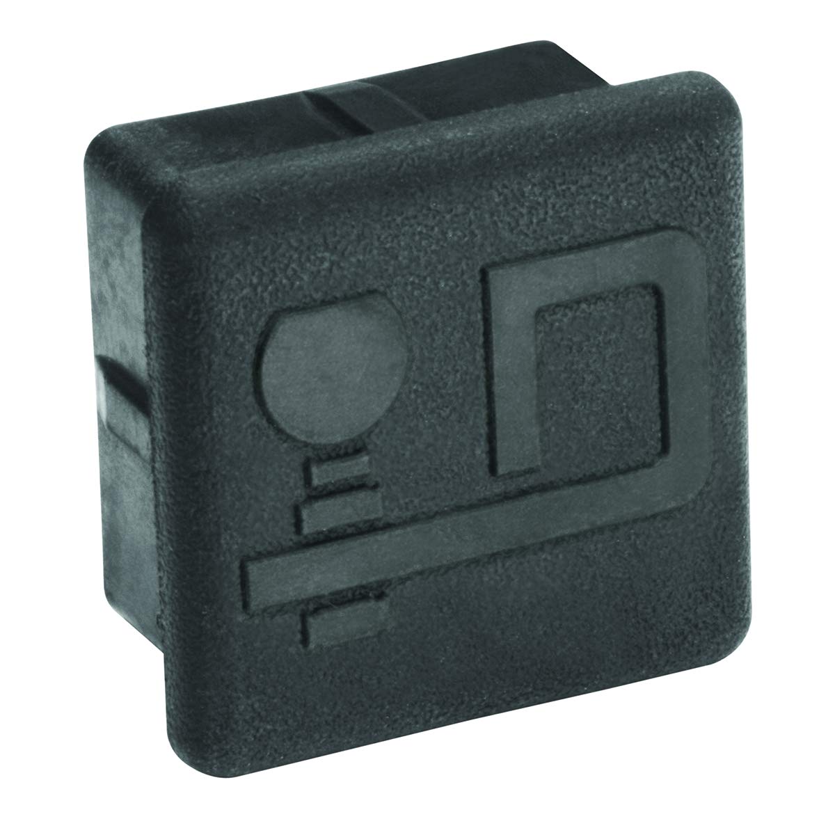 Rubber Draw-Tite Economy Receiver Tube Cover with D Logo for 2-Inch Square Receivers