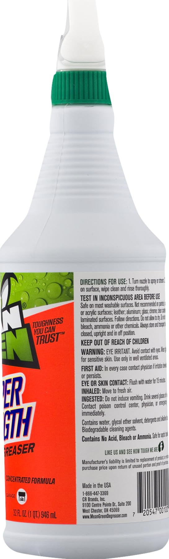 100 Mean Green Cleaner C R Brands Inc. 32 oz