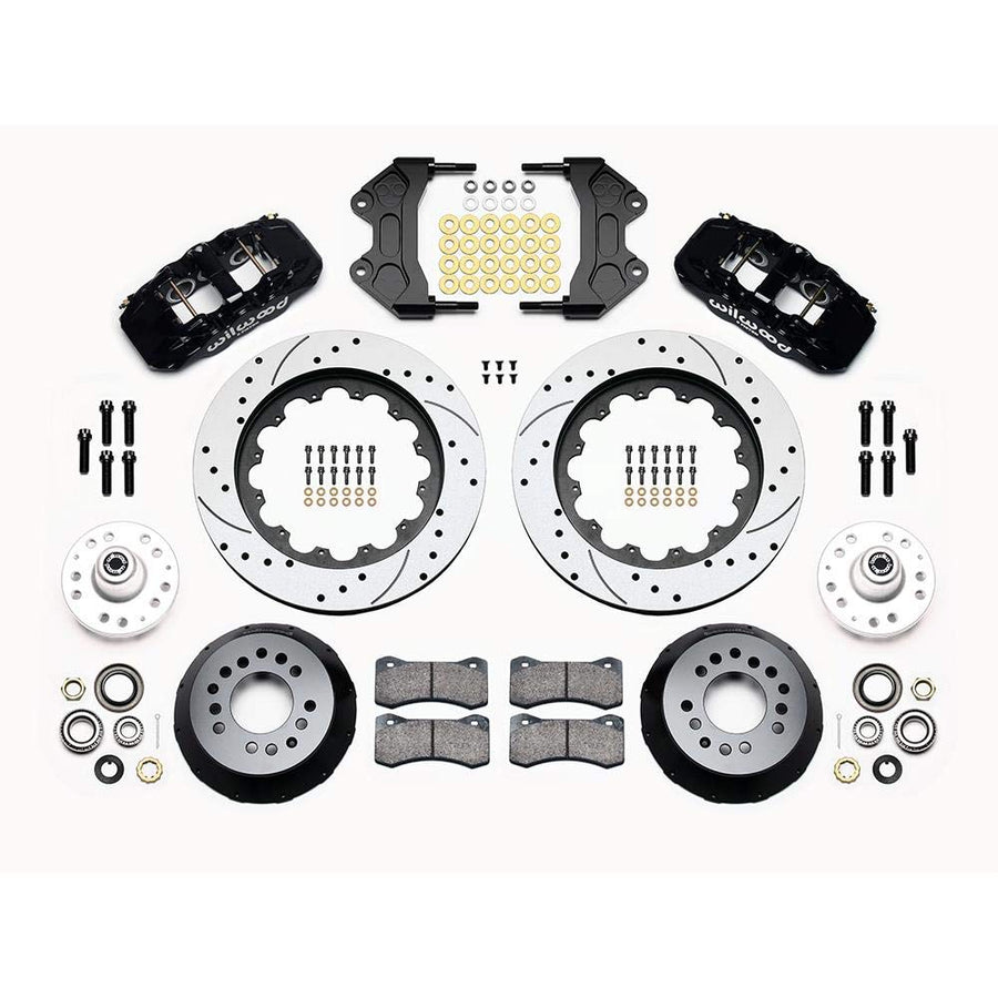 Front AERO6 Hub Kit,15.00,Drilled