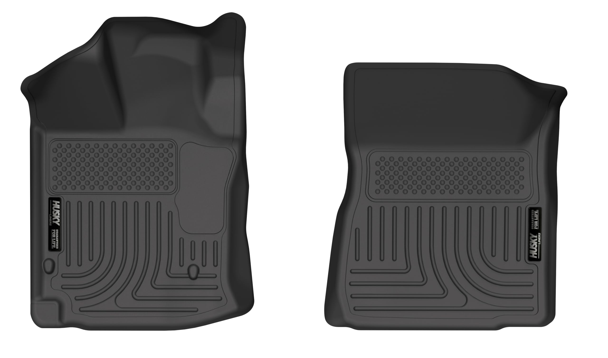 Weatherbeater Husky Liners Floor Mats | Fits 2012-2014 Toyota Venza | Front Row, 1-pc Black - 17351