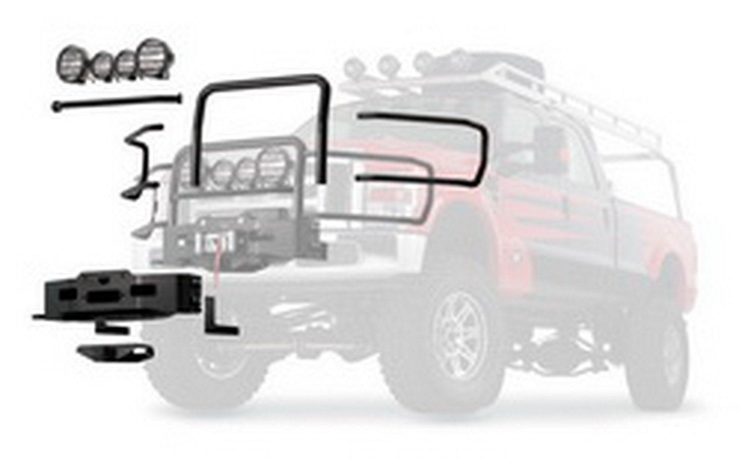 Trans4mer WARN Stainless Steel Gen II Grille Guard