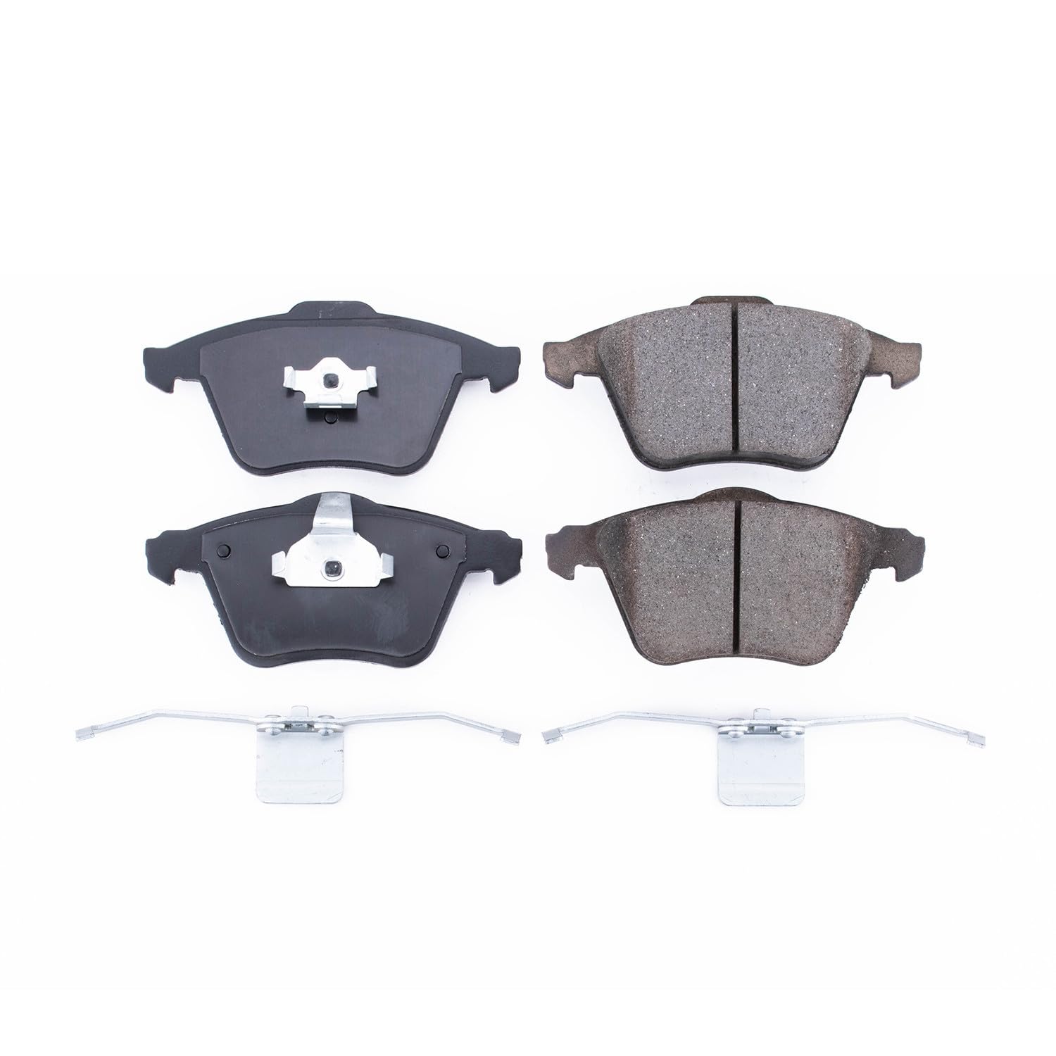 Power Stop Brake Kit Front For Mazda 3 2007-13 |Volvo C70 2009-13 |S40 2005-06 |S40 2010-12 |V50 2005 |Volvo V50 2010-11 - Ceramic Brake Pads With Installation Hardware, 17-915B