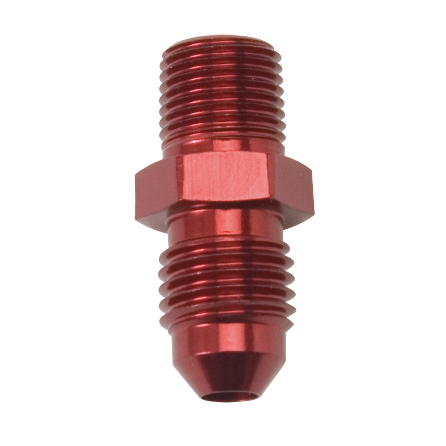 Adapter Edelbrock #4 Flare X 1/8" Npt Red