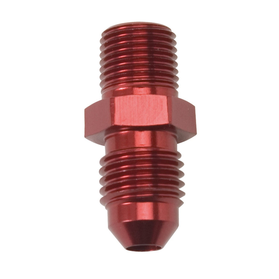 Adapter Edelbrock #4 Flare X 1/8" Npt Red