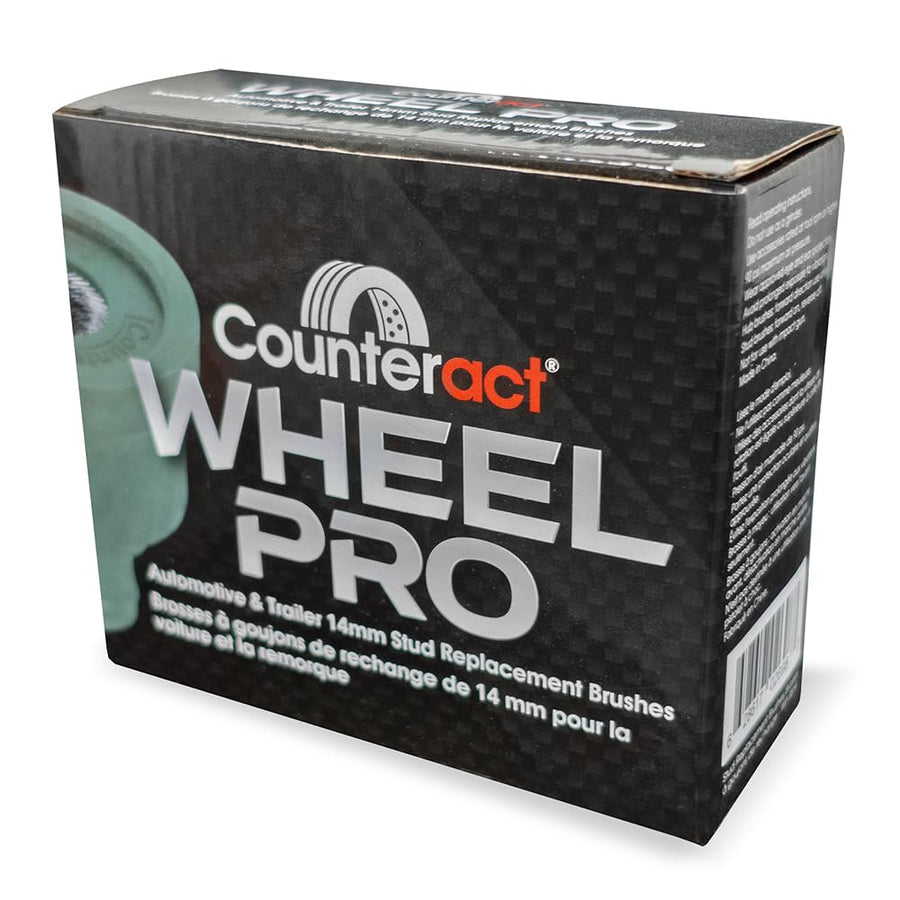 WP-SB14 Counteract 14mm Wheel Pro Stud Brush -6 pk - Clip in