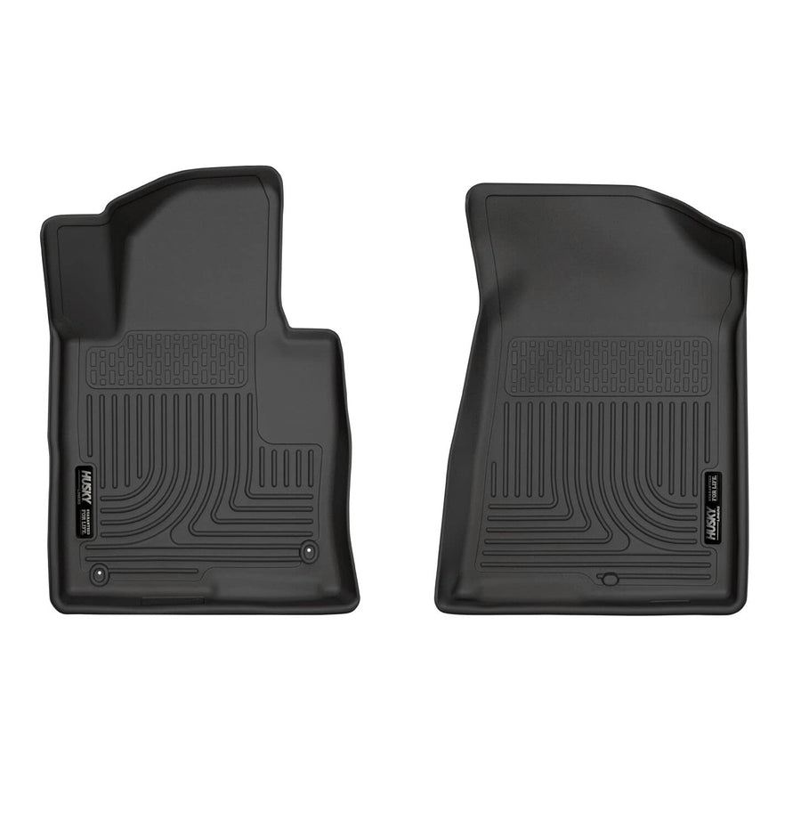 Husky Liners Floor Mats X-act Contour | Fits 2015-2019 Hyundai Sonata; 2016-2020 Kia Optima | Front Row, 2-pc Black - 55711