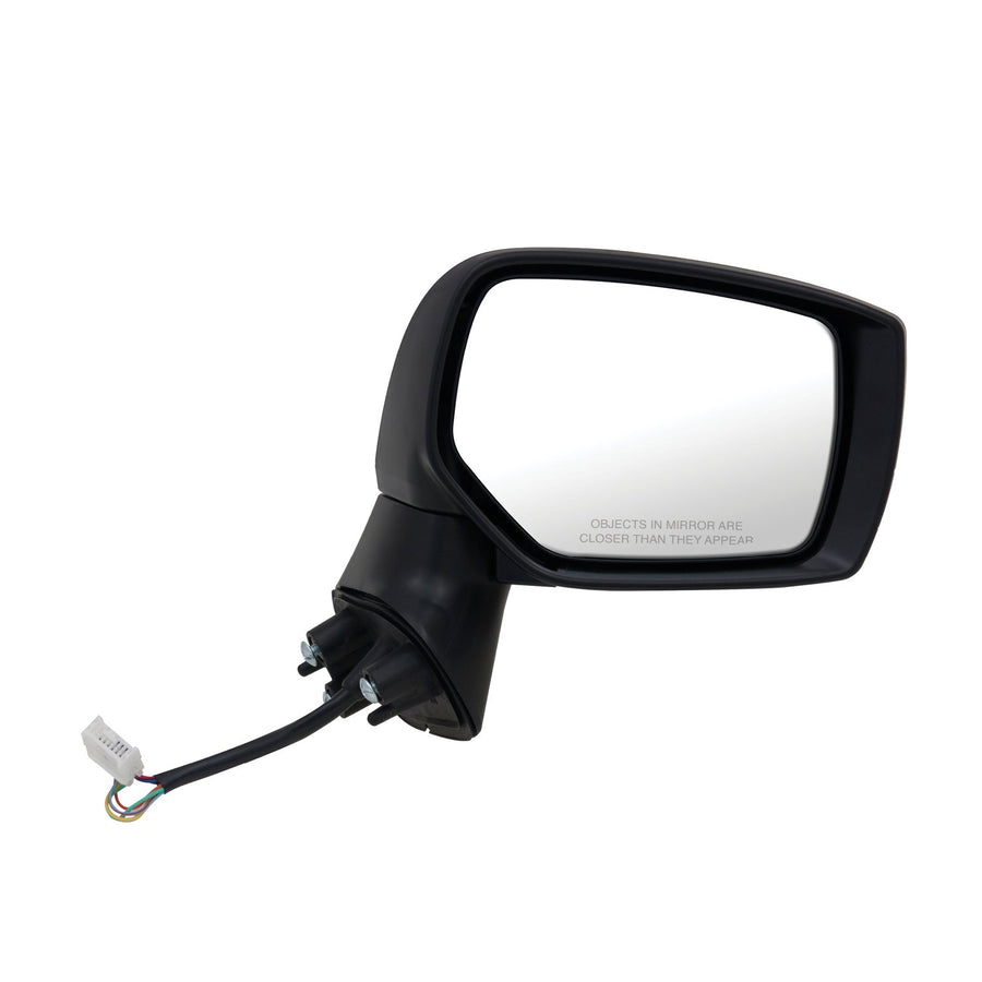 Mirror Passenger Side for Subaru Outback/Legacy, Textured Black w/PTM Cover, Foldaway, w/o Blind spot Detection, w/o Chrome Trim Level, Heated Power