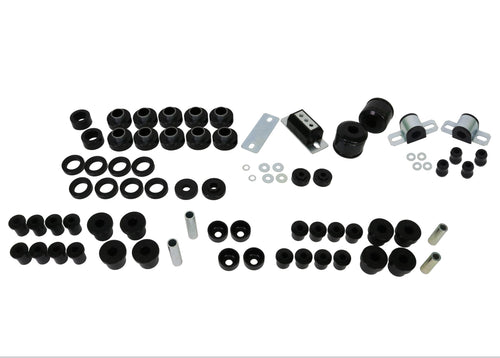 Whiteline Front and Rear Suspension Bushing Kit WEK156 Compatible with 80-86 CJ7, CJ5