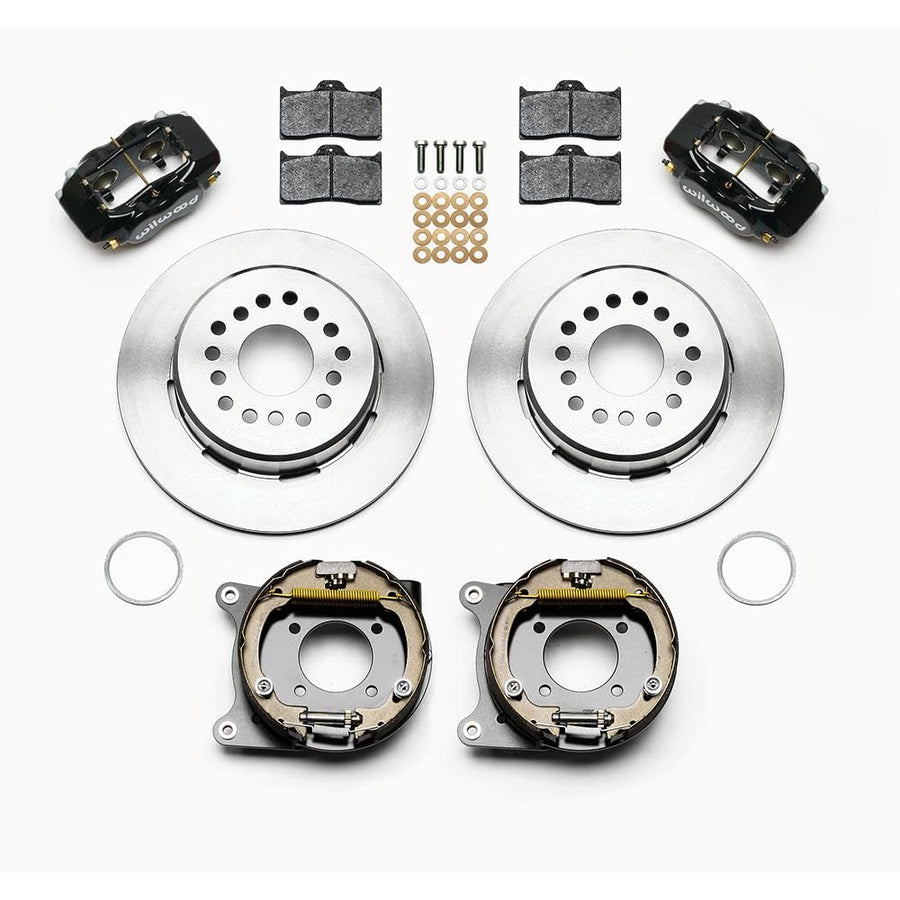 WILWOOD 140-9315 Park Brake Kit FDL P/S 12 Bolt, 2.75" offset, Staggered Shock