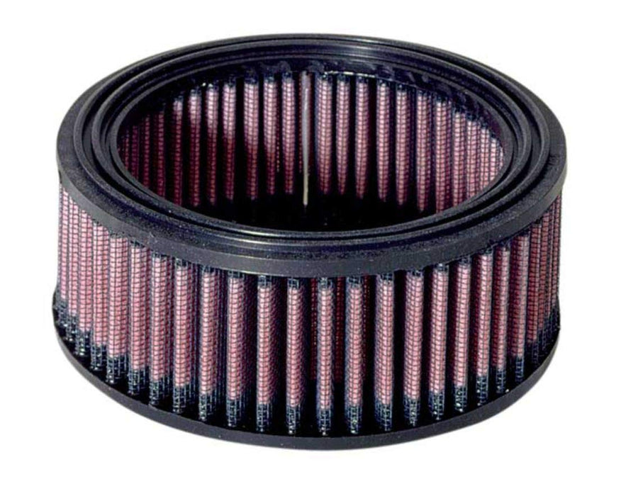 K&N Air Filter: Engine High Performance, Premium, Washable, Industrial Replacement Filter, Heavy Duty, Diameter 5.313”, Height 2.375”: E-3506