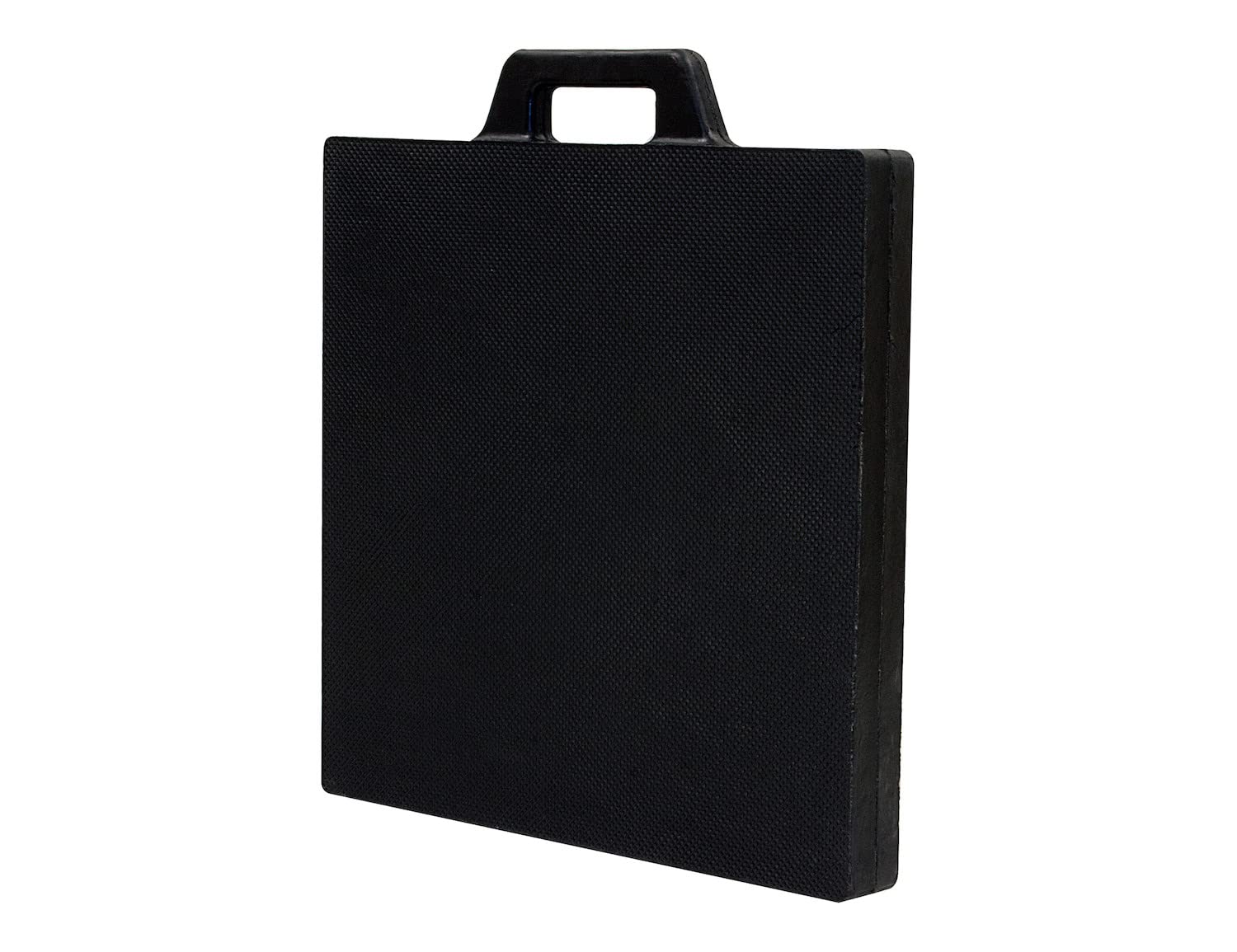 Buyers Products Rubber Outrigger Pad OP18X18R, 18 X 18 X 2 Inch Thick, Solid Crane Pad with Textured Surface And Built-In Handle, Ideal Pad for Concrete, Paved Surfaces And Off-Road Use