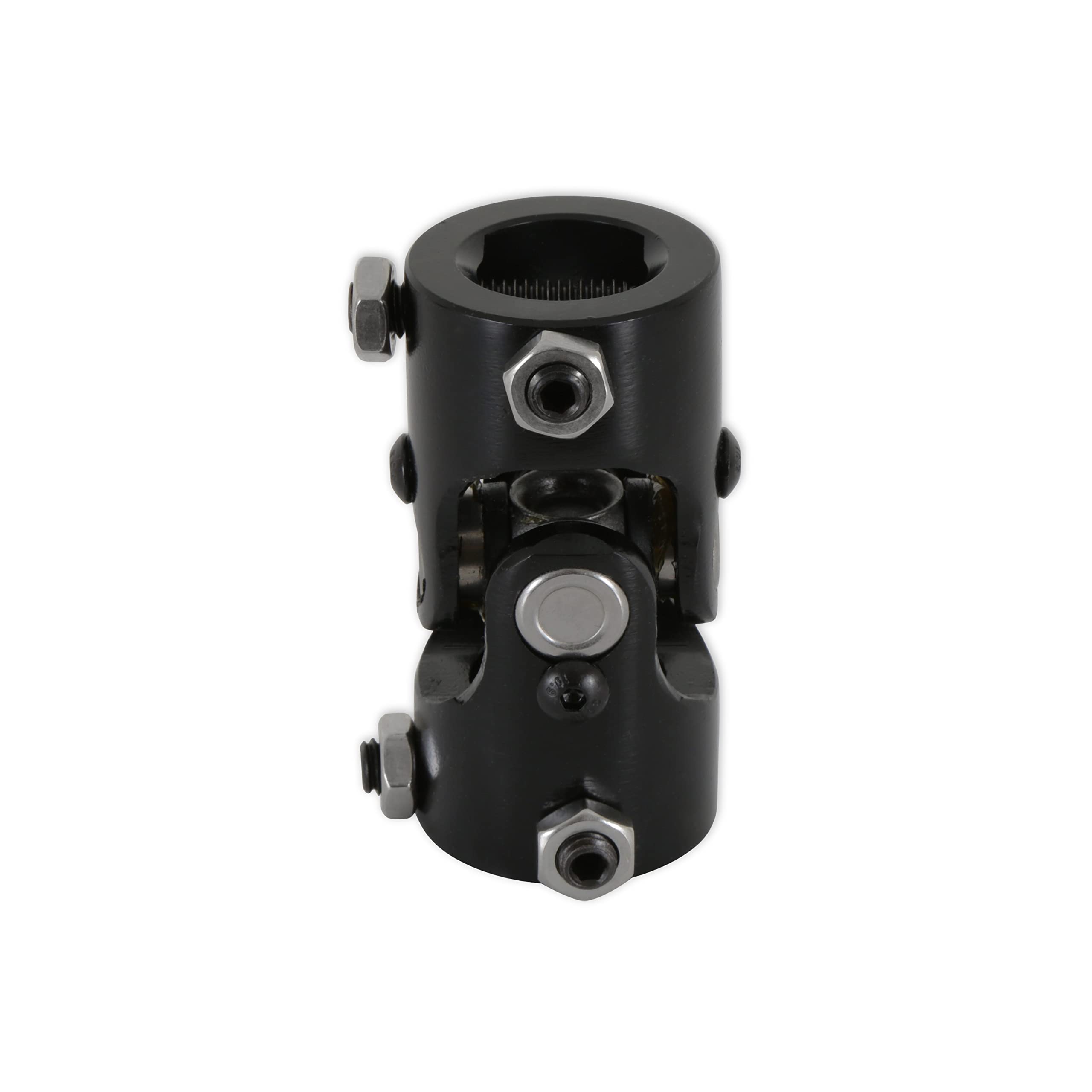 Holley U-Joint, 1 Inch DD to 1 Inch DD - Black Zinc 320-103