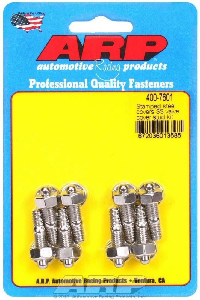 ARP Stamped steel covers 400-7601 valve cover stud kit