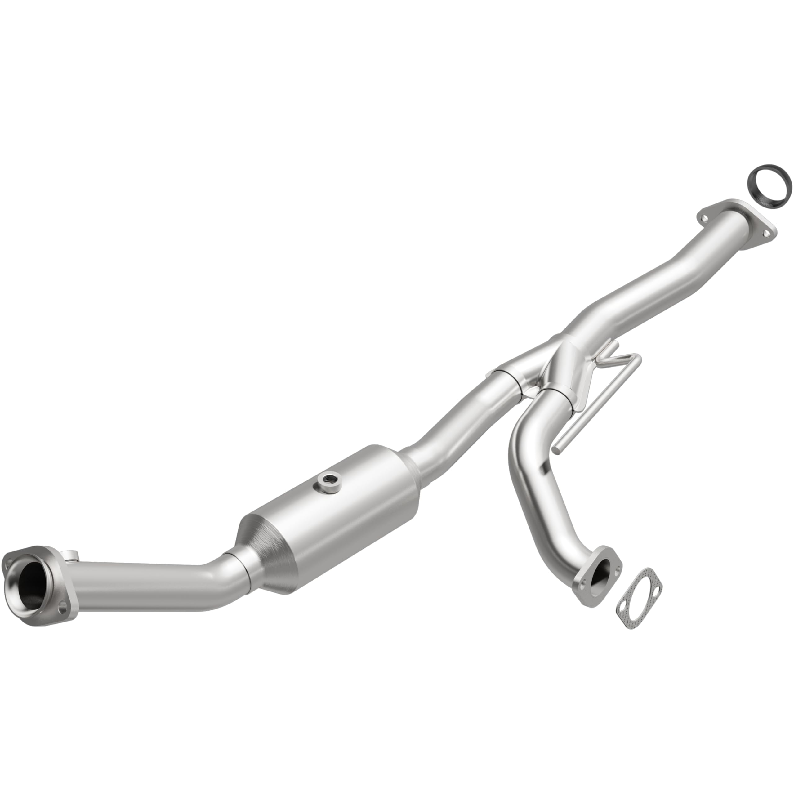 OEM Grade MagnaFlow Direct-Fit Catalytic Converter Federal/EPA Compliant 49678 - Stainless Steel 2in Main Piping, 49.25in Overall Length, Pre-Converter & Midbed O2 Sensor - Ranger OEM Replacement