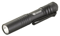 Streamlight MicroStream 66318 45-Lumen Everyday Carry Pocket Flashlight with AAA Alkaline Battery, Black