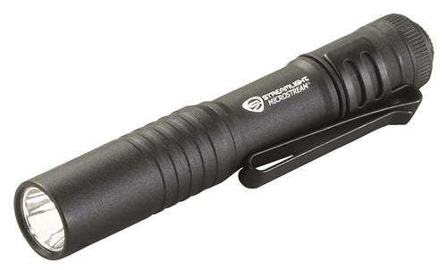 Streamlight MicroStream 66318 45-Lumen Everyday Carry Pocket Flashlight with AAA Alkaline Battery, Black