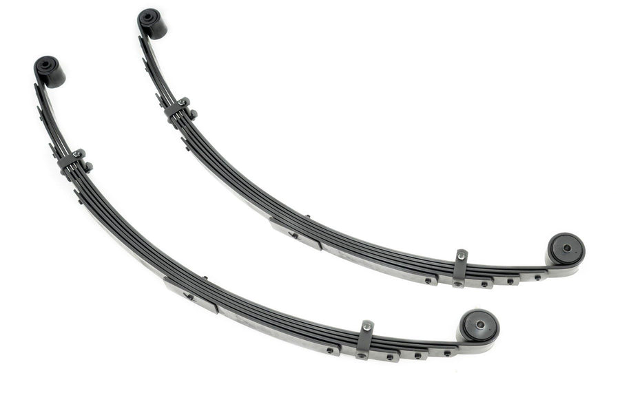 Rough Country 4" Leaf Springs Rear for 1984-2001 Jeep Cherokee XJ - 8047Kit