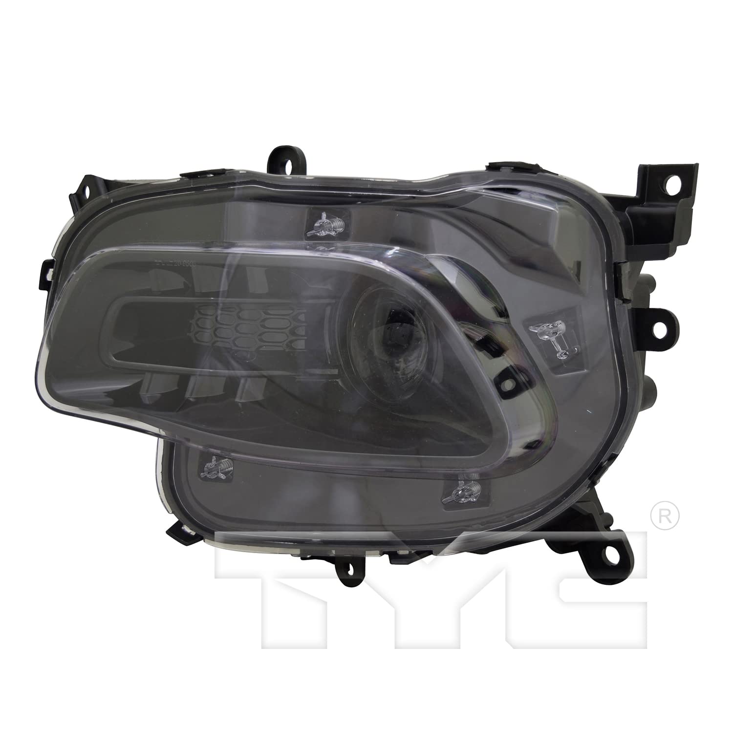 Left TYC Headlight Assembly Compatible with 2016-2018 Jeep Cherokee