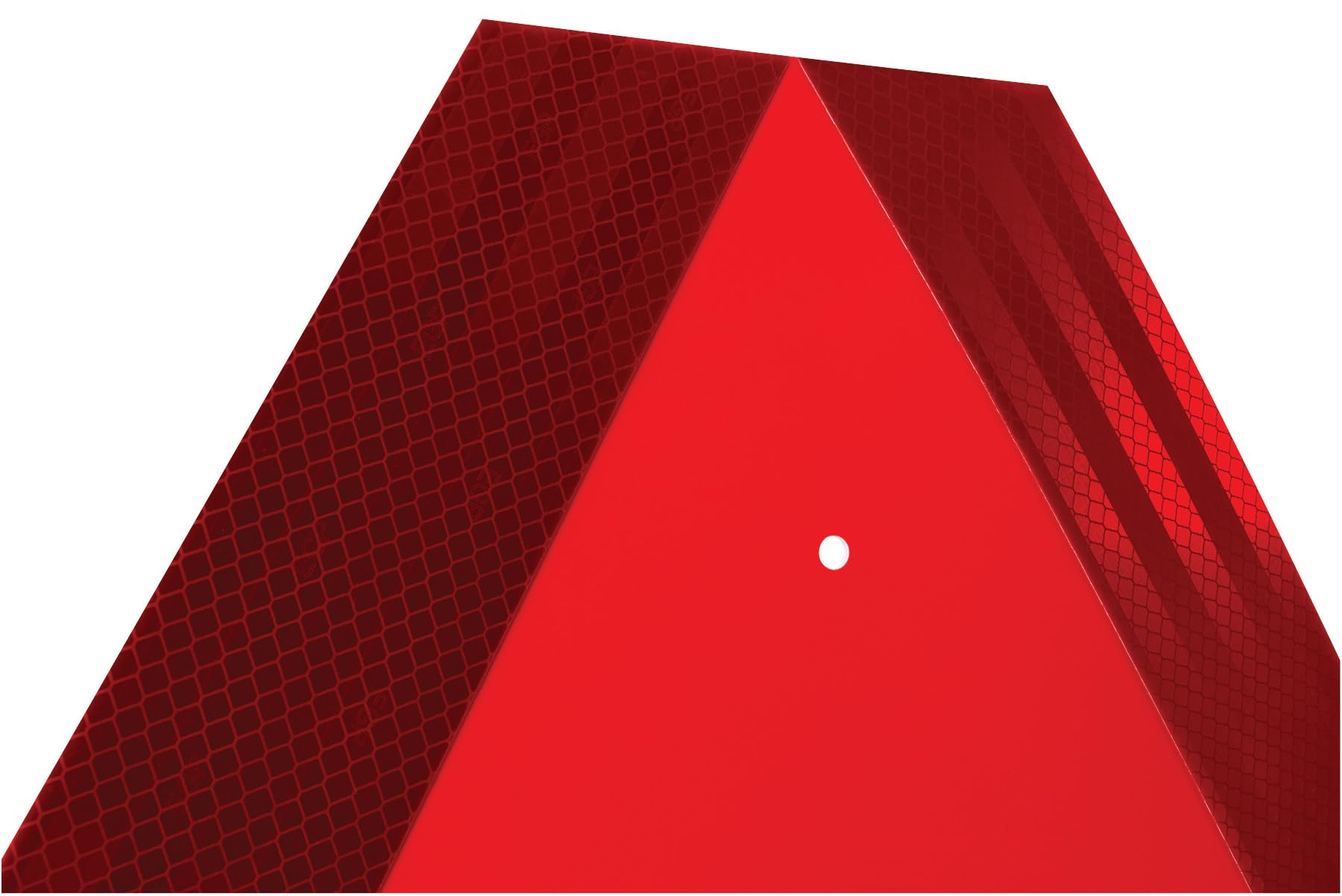 Reflective Triangle Performance Tool W1496 - Essential Safety Sign for Farm Vehicles and Equipment
