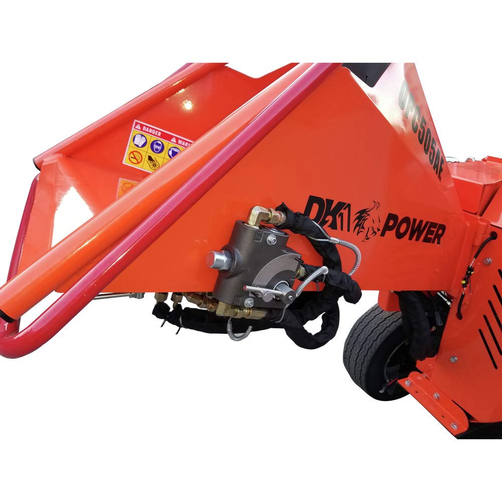 14 HP DK2 5-Inch 429 cc Hydraulic Auto-Feed Chipper Shredder with Electric Start