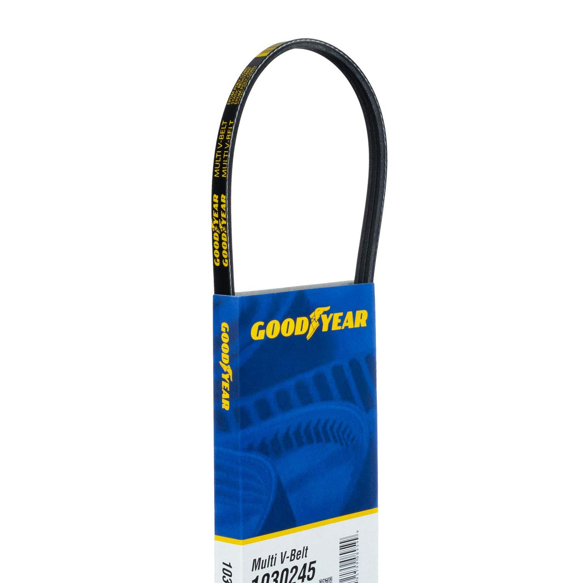 Serpentine Belt Goodyear Belts 1030335, 3-Rib, 33.5" Length