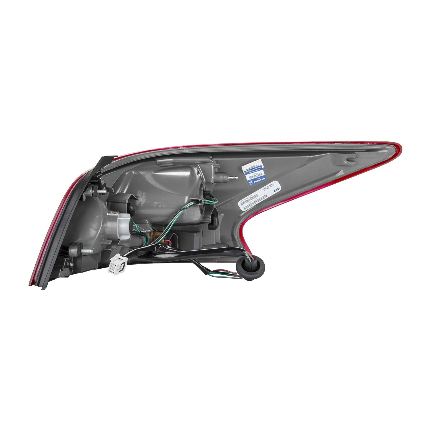 Left TYC Tail Light Assembly Compatible with 2013-2014 Nissan Altima